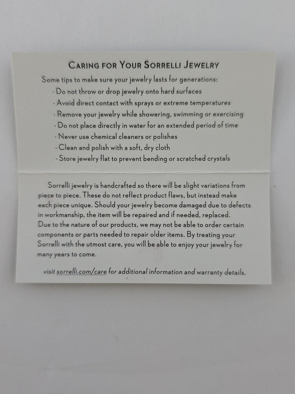 SORRELLI 16" Crystal Necklace - Picture 7 of 7
